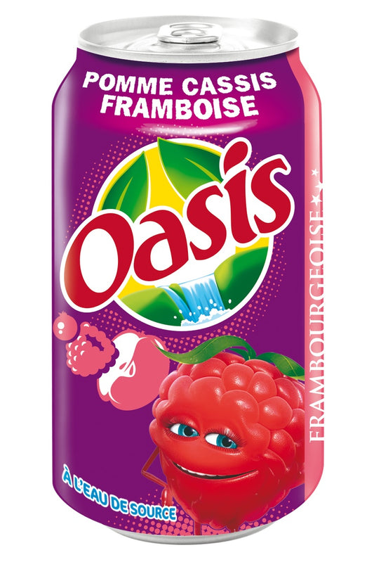 Oasis Pomme - Cassis- Framboise 33cl